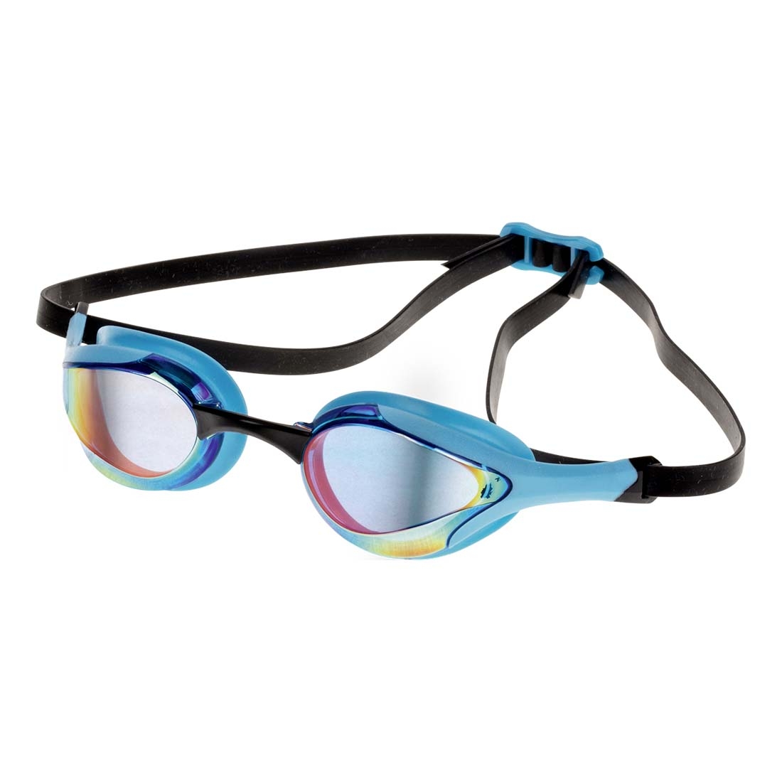 Lunettes de natation LEADER MIROIR BLEU AQUAFEEL