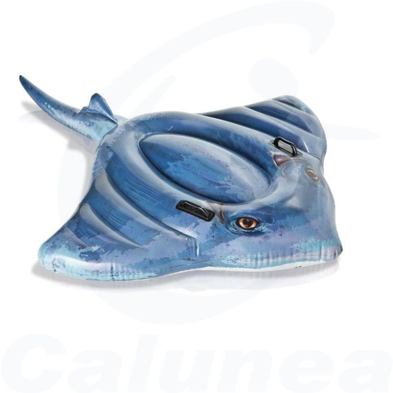Uitgebreid wees onder de indruk snijden blauwe opblaasbare walvis voor gebruik in het zwembad
