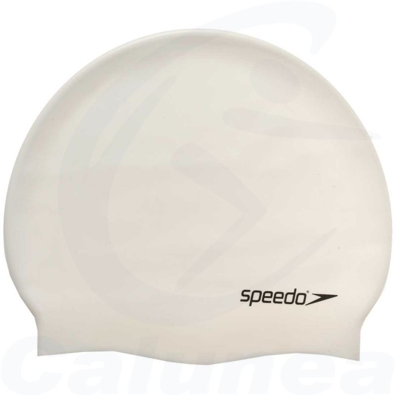 Image du produit Klassieke silicone badmuts PLAIN FLAT SILICONE CAP WIT SPEEDO - boutique Calunéa