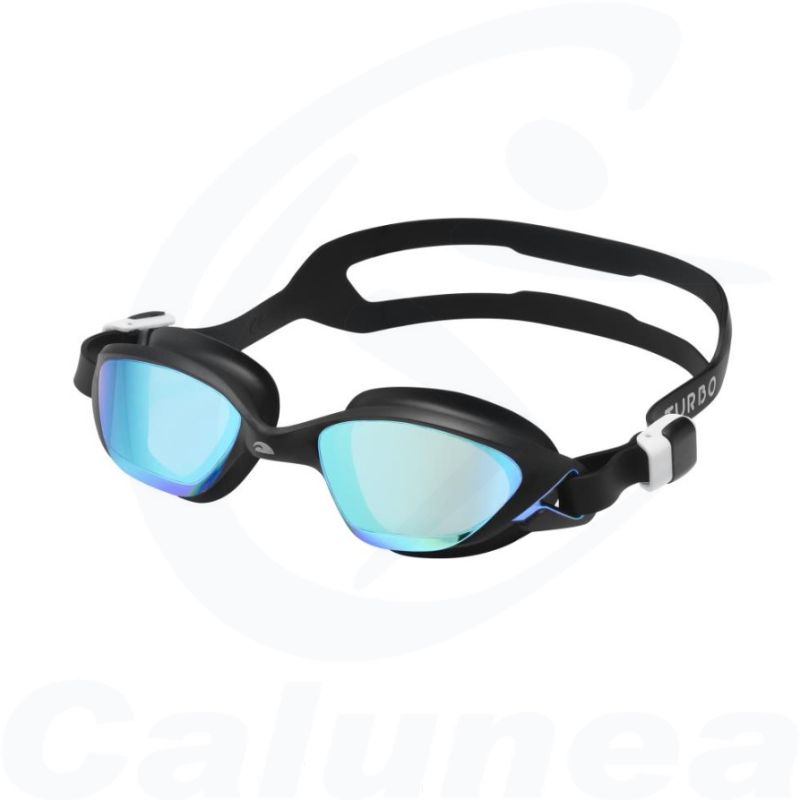 Image du produit Junioren Open Water Zwembril COMBAT JR SPIEGELGLAS ZWART TURBO (6-14 JAAR) - boutique Calunéa