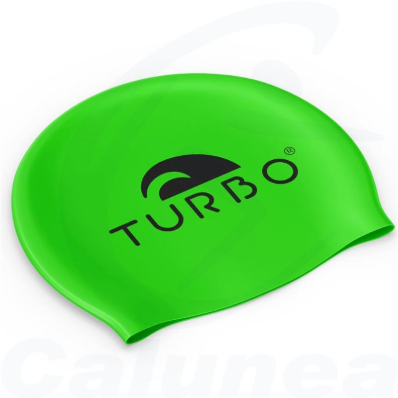 Image du produit Latex badmuts LOGO CAP FLUO GROEN TURBO - boutique Calunéa