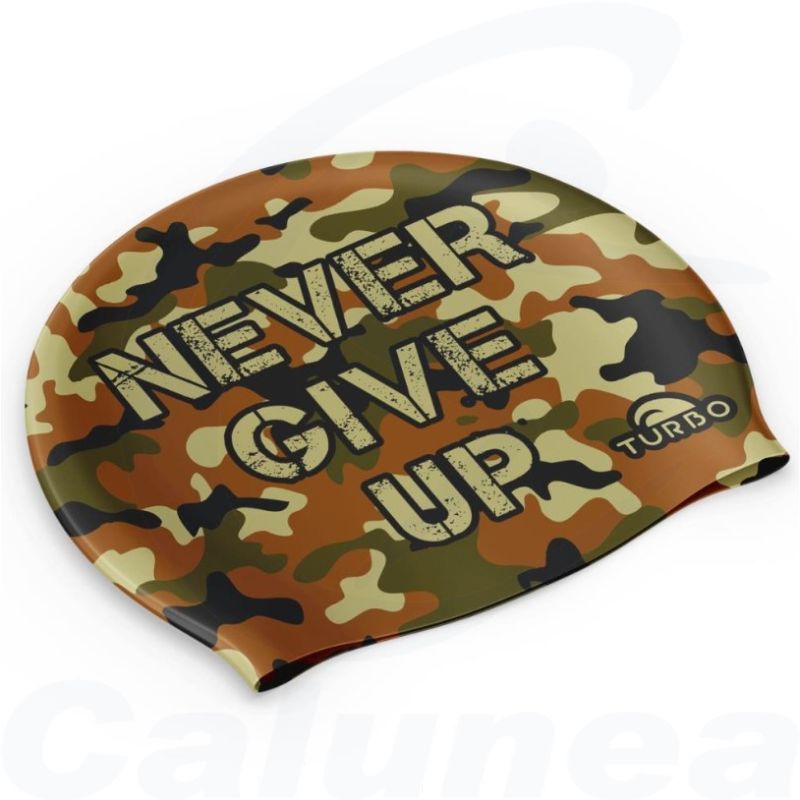 Image du produit Siliconen badmuts NEVER GIVE UP TURBO - boutique Calunéa