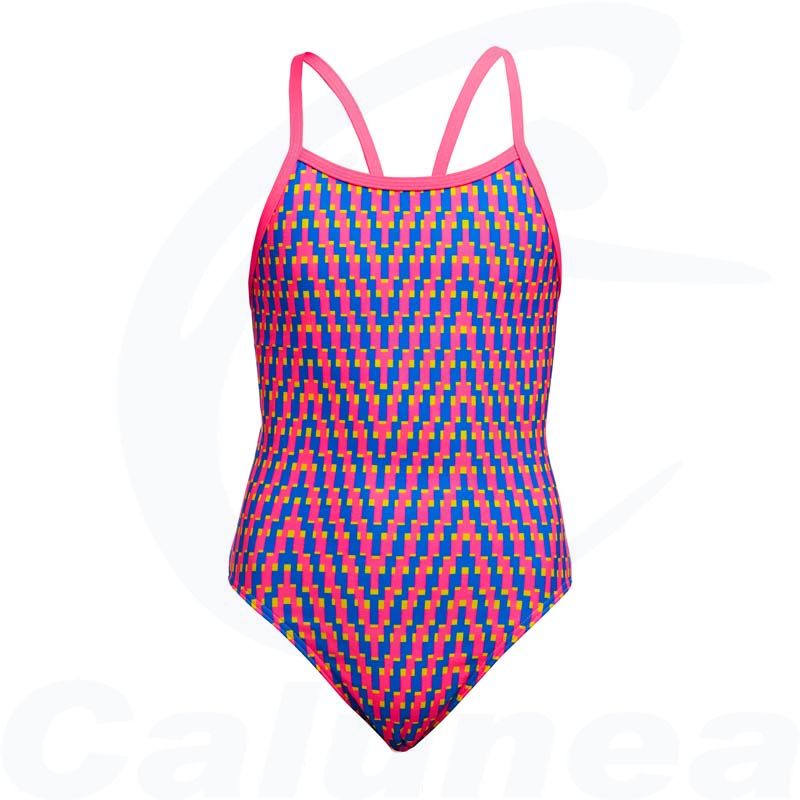 Image du produit Meisjesbadpak DAILY STEPS SINGLE STRAP FUNKITA - boutique Calunéa