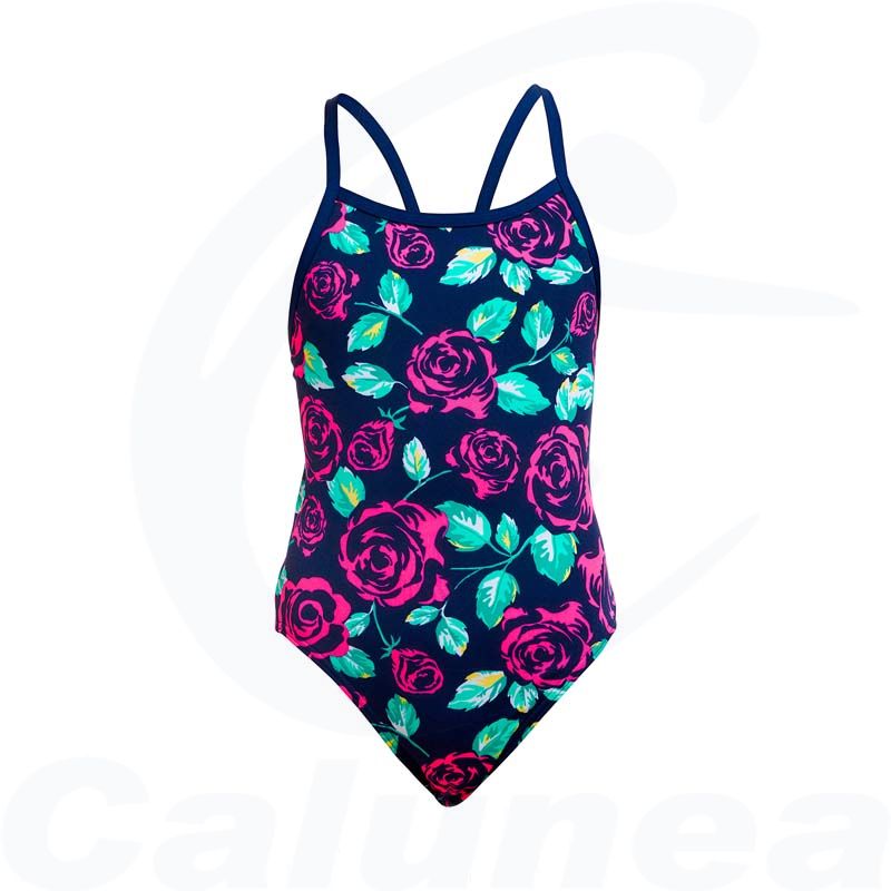 Image du produit Meisjesbadpak FEELING ROSY SINGLE STRAP FUNKITA - boutique Calunéa