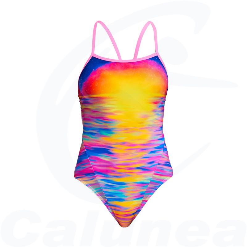 Image du produit Damesbadpak DARKINJUNG SUNSET SINGLE STRAP FUNKITA - boutique Calunéa