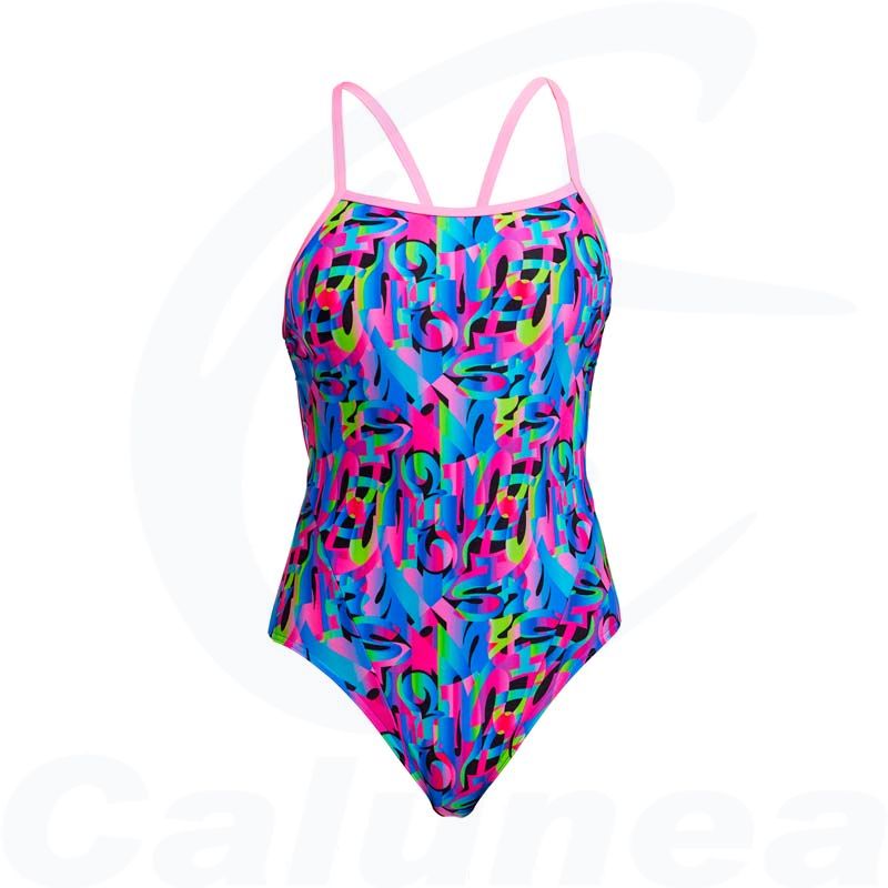 Image du produit Damesbadpak FUNK & BLUES SINGLE STRAP FUNKITA - boutique Calunéa