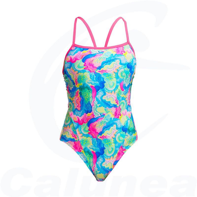 Image du produit Damesbadpak OLIVE OILY SINGLE STRAP FUNKITA - boutique Calunéa