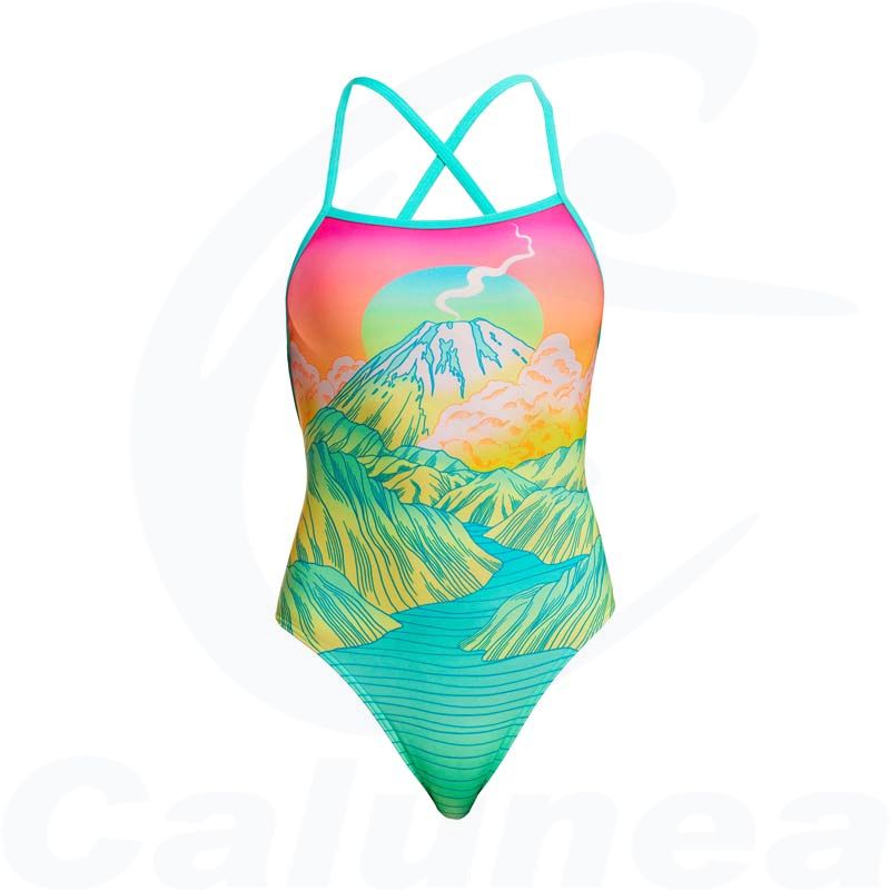 Image du produit Damesbadpak CANDY CLIMB STRAPPED IN FUNKITA - boutique Calunéa