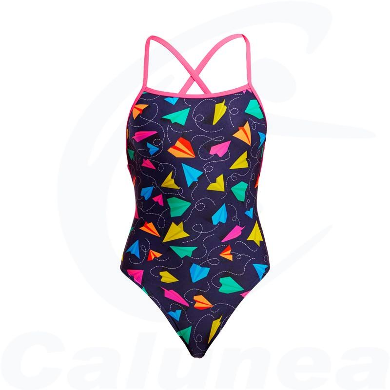 Image du produit Damesbadpak FLY BYE STRAPPED IN FUNKITA - boutique Calunéa