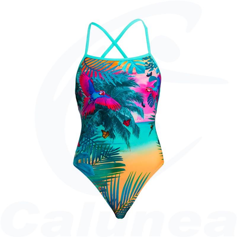 Image du produit Damesbadpak THE BEACH STRAPPED IN FUNKITA - boutique Calunéa