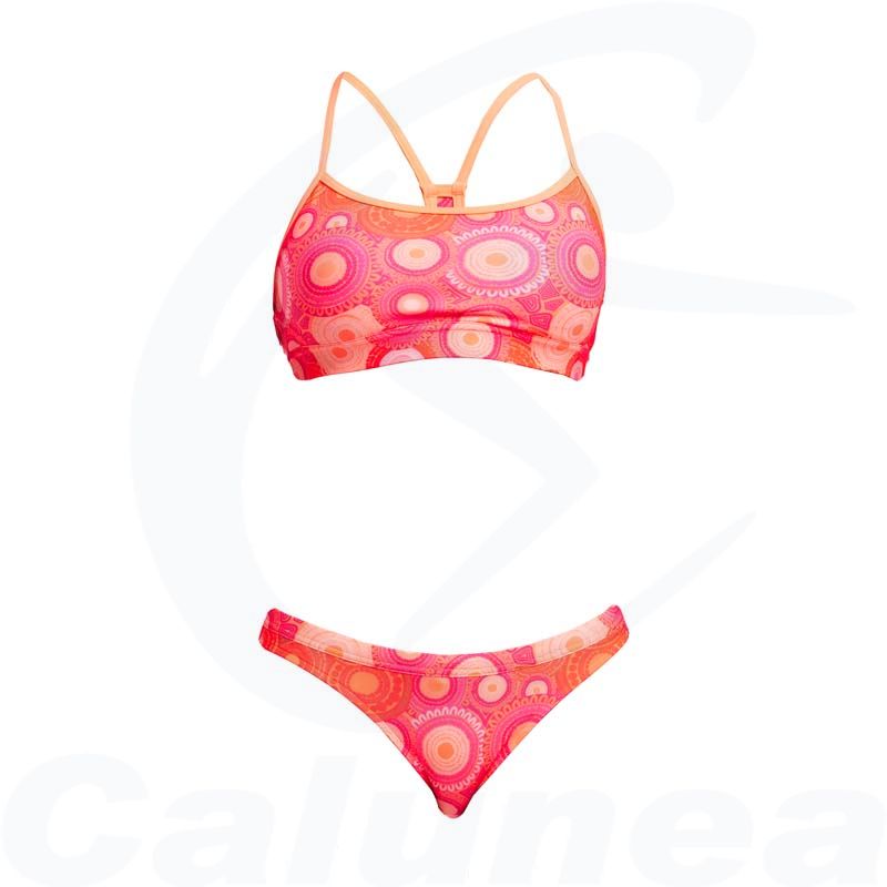 Image du produit 2-Delig damesbadpak / Bikini AHELHE HIPSTER SWIM CROP TOP FUNKITA - boutique Calunéa