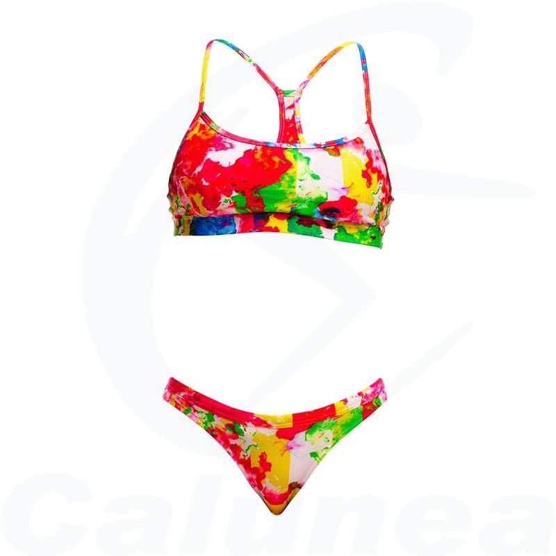 Image du produit 2-Delig damesbadpak / Bikini INK JET SPORTS CROP TOP FUNKITA - boutique Calunéa