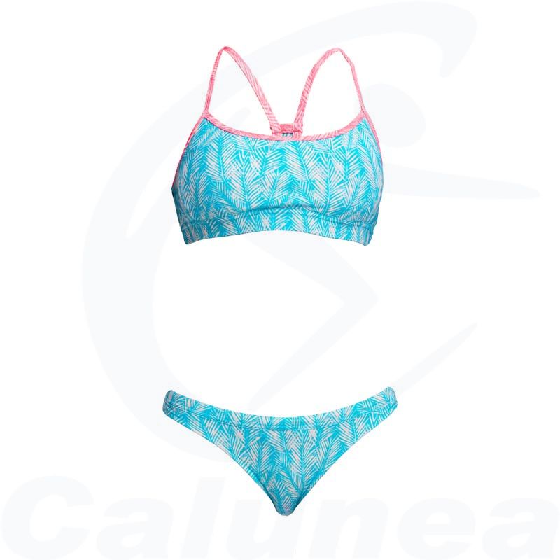 Image du produit 2-Delig damesbadpak / Bikini PALM STAR HIPSTER SWIM CROP TOP FUNKITA - boutique Calunéa