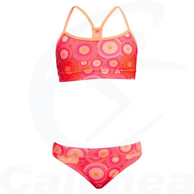 Image du produit 2-Delig meisjesbadpak / Bikini AHELHE RACERBACK FUNKITA - boutique Calunéa