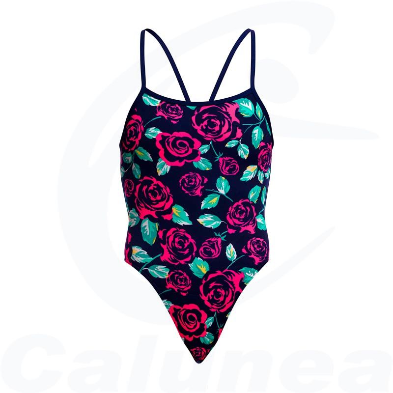 Image du produit Damesbadpak FEELING ROSY HIGH LEG FUNKITA - boutique Calunéa