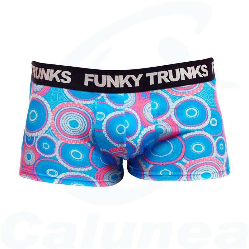 Image du produit Herenonderbroek BUNDJALUNG BLUE UNDERWEAR TRUNKS FUNKY TRUNKS - boutique Calunéa