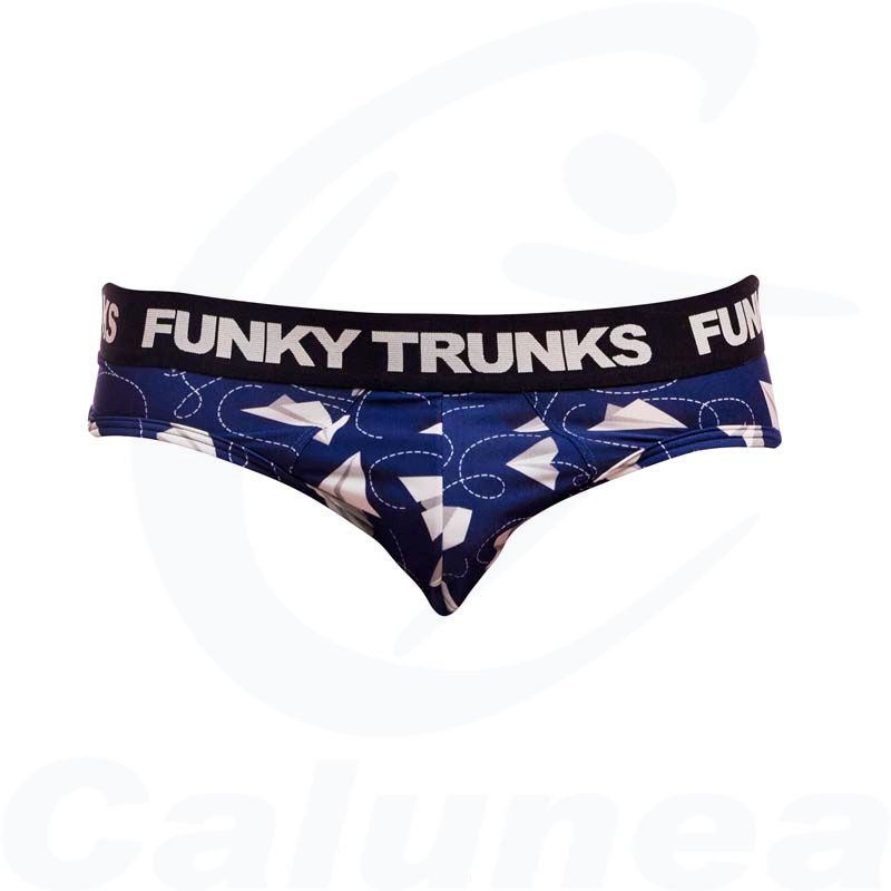 Image du produit Herenonderbroek slip PAPER PLAIN UNDERWEAR BRIEFS FUNKY TRUNKS - boutique Calunéa