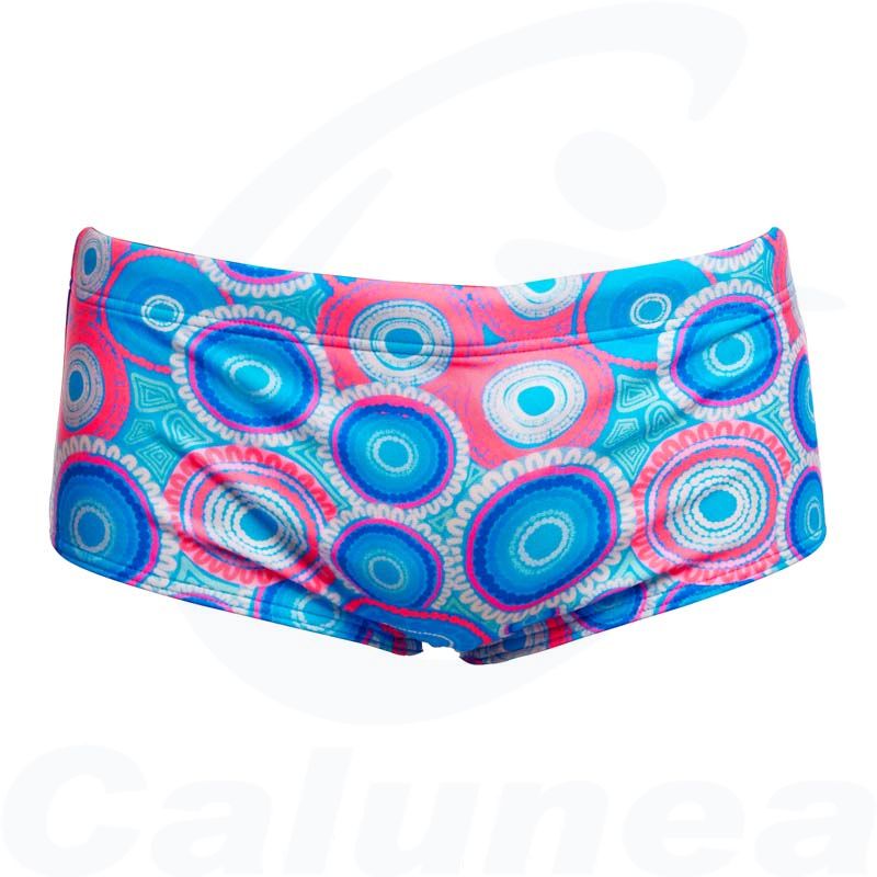 Image du produit Jongenszwembroek BUNDJALUNG BLUE SIDEWINDER PLAIN FRONT TRUNK FUNKY TRUNKS - boutique Calunéa