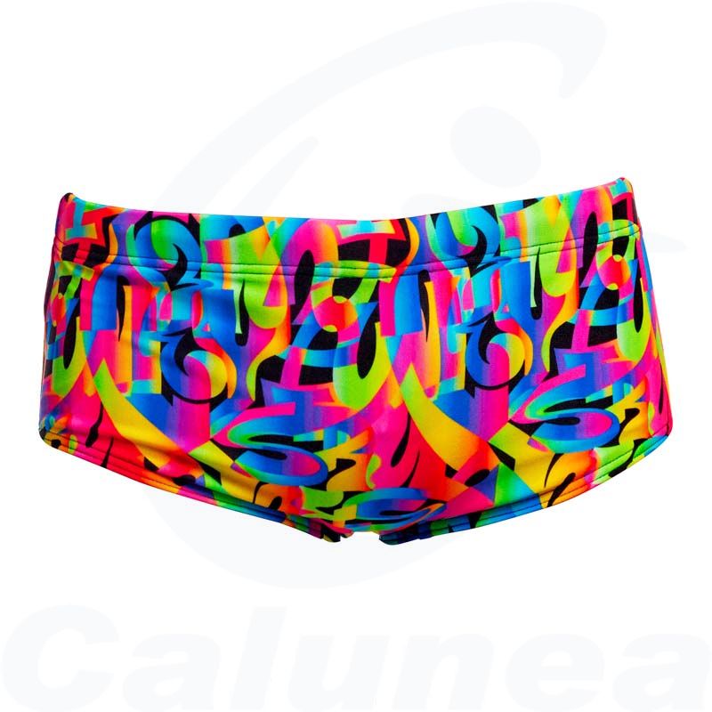 Image du produit Jongenszwembroek COLOUR FUNK SIDEWINDER PLAIN FRONT TRUNK FUNKY TRUNKS - boutique Calunéa