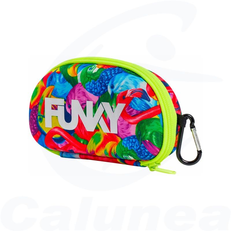 Image du produit Opbergetui voor zwembrillen CASE CLOSED GOGGLE CASE BRIGHT BIRDS FUNKY - boutique Calunéa